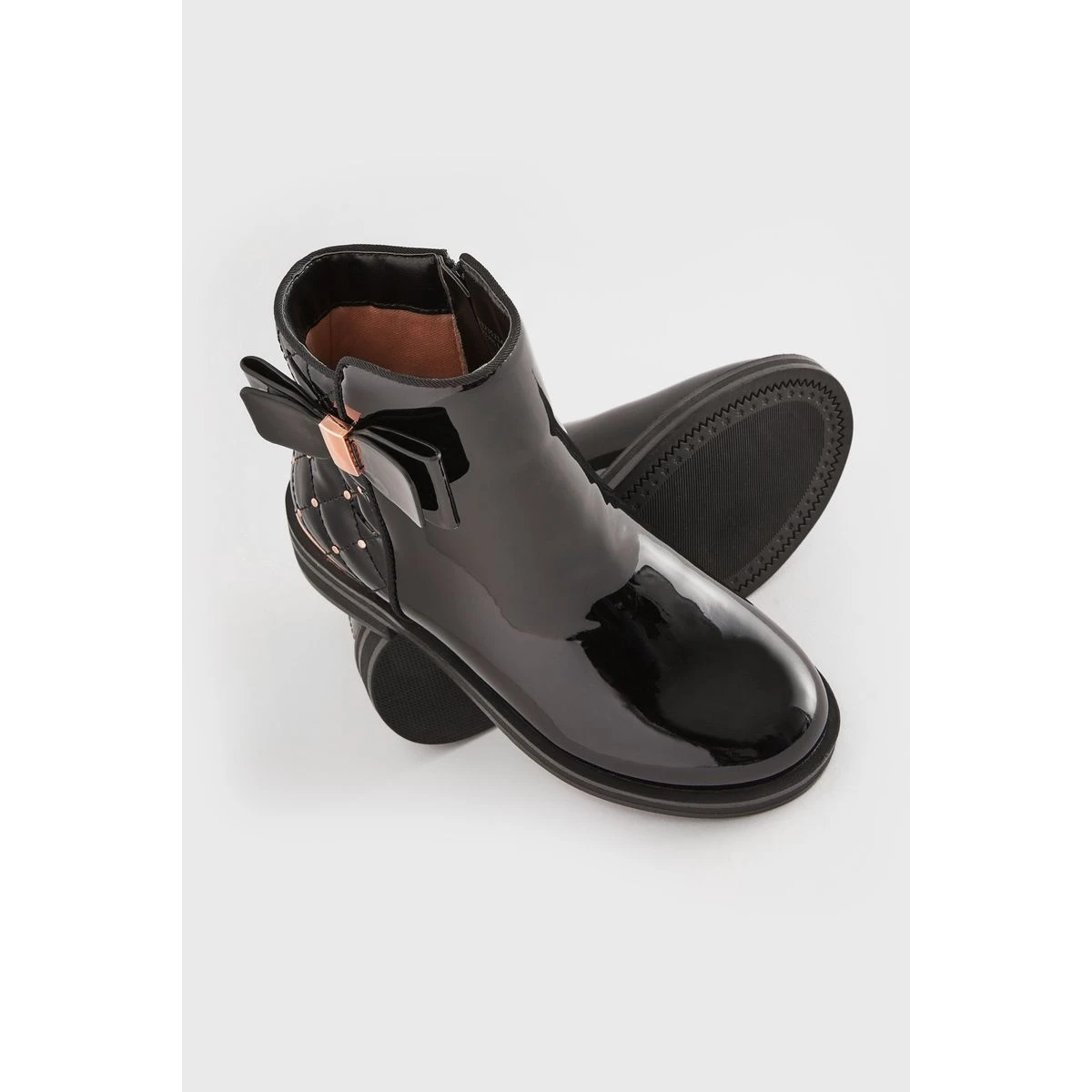 Next Bottes Cloutées Avec Nœud 5 Next Bottes Cloutées Avec Nœud – Image 3