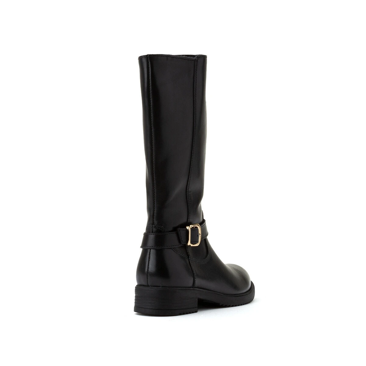 Bottes En Cuir Zippées Esprit Cavalière 5 Bottes En Cuir Zippées Esprit Cavalière – Image 3
