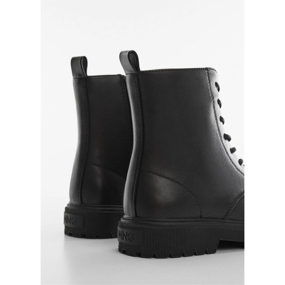 Mango Kids Bottes Cuir Lacets 5 Mango Kids Bottes Cuir Lacets – Image 3