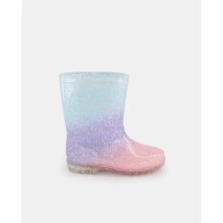 Bottes De Pluie Glitter Translucide