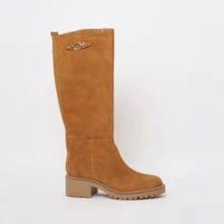 Petite Mendigote Bottes En Cuir Suède HELENE