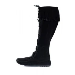 Minnetonka Bottes En Cuir Et Daim FRONT LACE -Regatta Magasin 839a2b86bc192e929e809054f20051e5