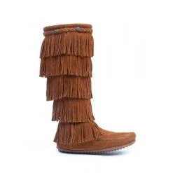 Minnetonka Bottes En Cuir Suede 5-LAYER FRINGE -Regatta Magasin 859abb79472d236019455ef6c07eaa3e