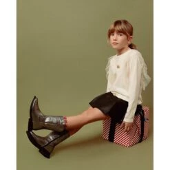 Bottes Cowboy Métallisées