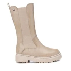 Xti Bottes Plate Avec Fermeture à Glissière Chelsea