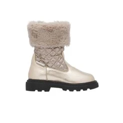 Naturino Bottes En Cuir Et Tissu SYLTY FLUFFY WP