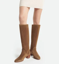 Vanessa Bruno Bottes En Daim à Talon Large -Regatta Magasin d1561a0036f9baa5db18fd26a963998b