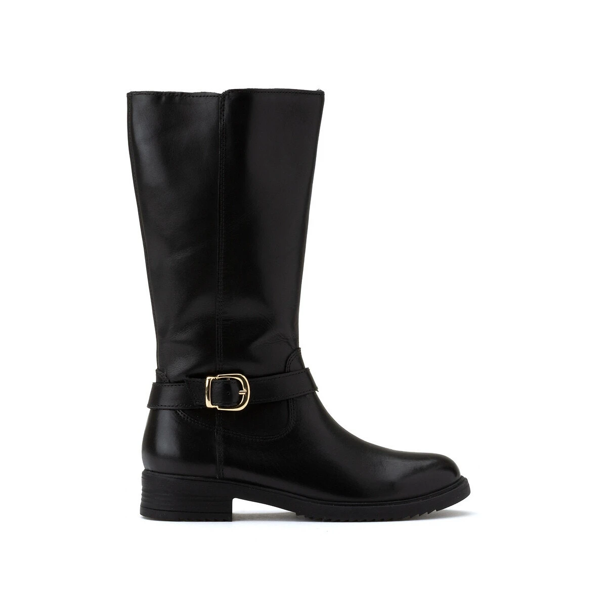 Bottes En Cuir Zippées Esprit Cavalière 3 Bottes En Cuir Zippées Esprit Cavalière