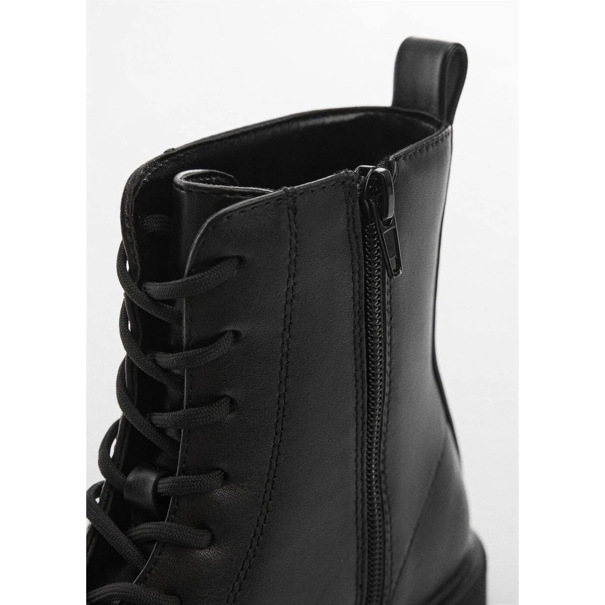 Mango Kids Bottes Cuir Lacets 6 Mango Kids Bottes Cuir Lacets – Image 4