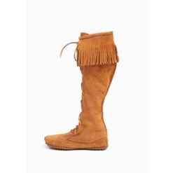 Minnetonka Bottes En Cuir Et Daim FRONT LACE -Regatta Magasin f6416f1ebf2d5fe86b686d2885bedaf2