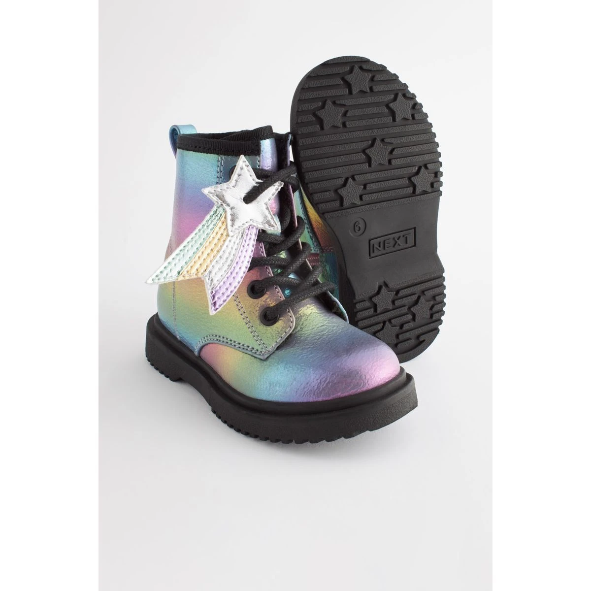 Next Bottes à Lacets Avec Doublure Large 5 Next Bottes à Lacets Avec Doublure Large – Image 3